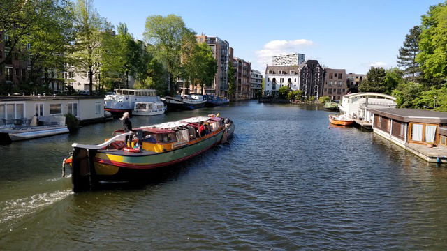 Canal boat Hoop op Behoud
