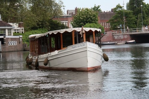Canal boat Proost van St Jan