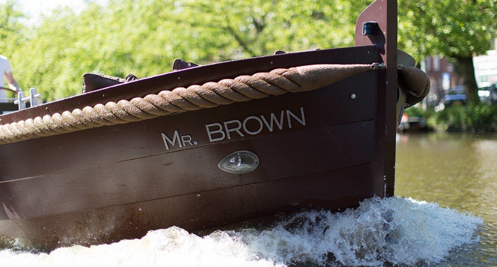 Open boat Mr Brown