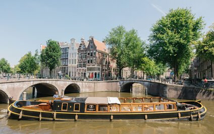 Canal boat Bota Fogo Amsterdam