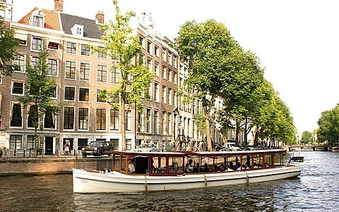 Canal boat Iris Amsterdam