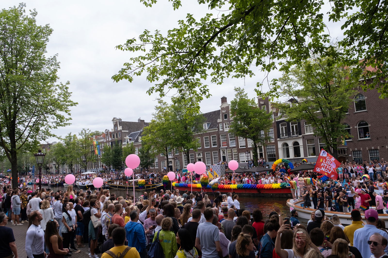 Amsterdam Boats Gay Pride header image
