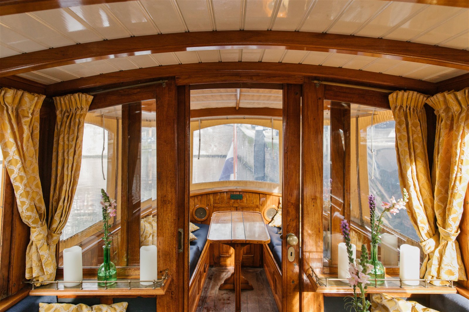 Interior of canal boat 1