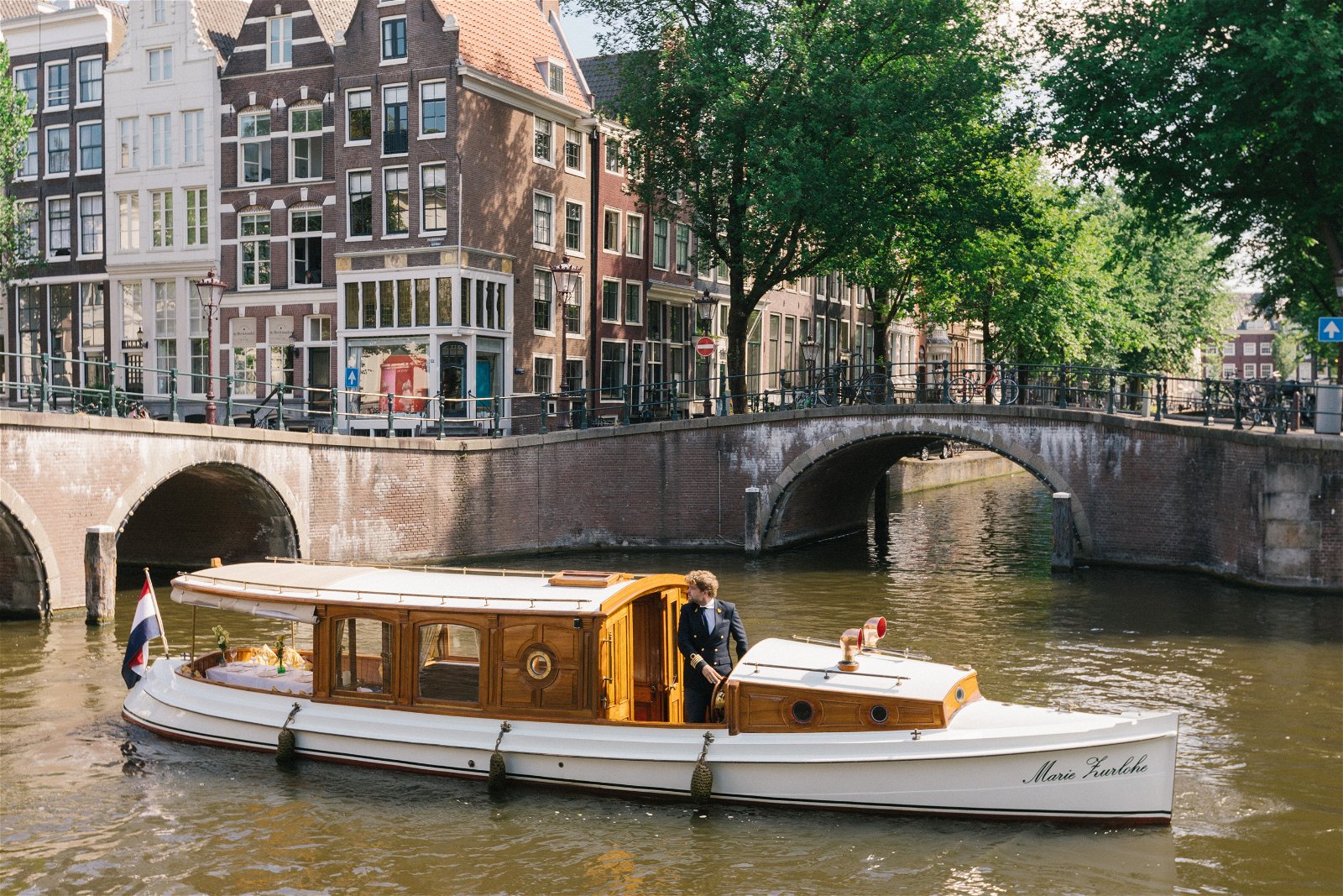 Canal boat Marie Zurlohe Prinsengracht